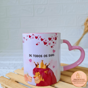 Caneca Alça de Coração